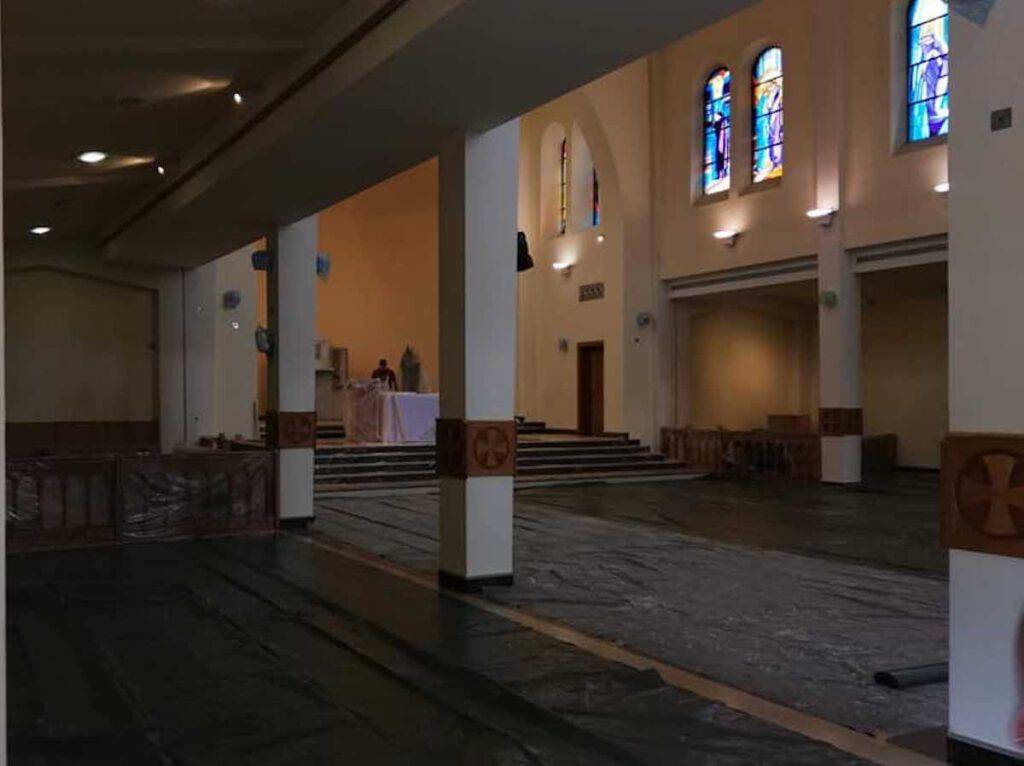 La ristrutturazione della chiesa di san Giacomo a Medjugorje 