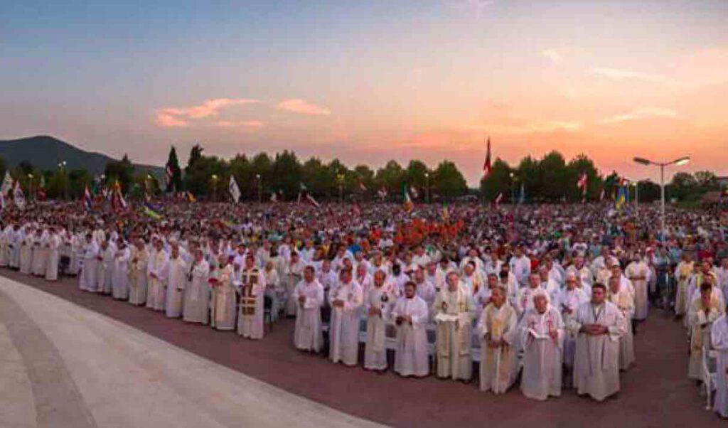 Settimana di preghiera a Medjugorje per i sacerdoti, luglio 2020