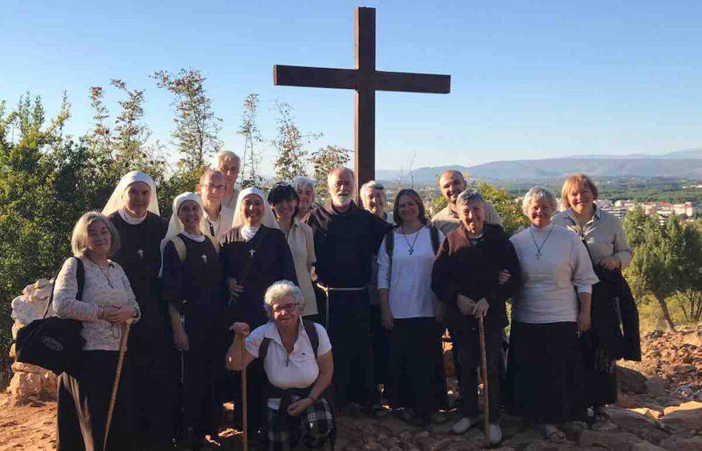 Padre Cristoforo Amanzia a Medjugorje 