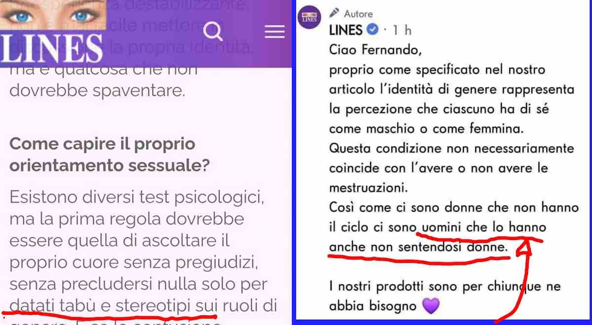 La Lines a favore del gender contro la famiglia come il Ddl Zan