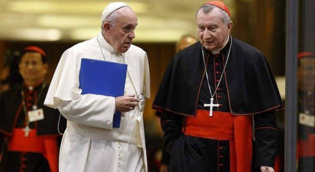 parolin e papa