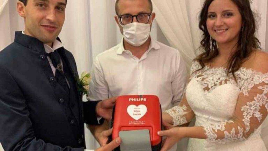 defibrillatore - bomboniere