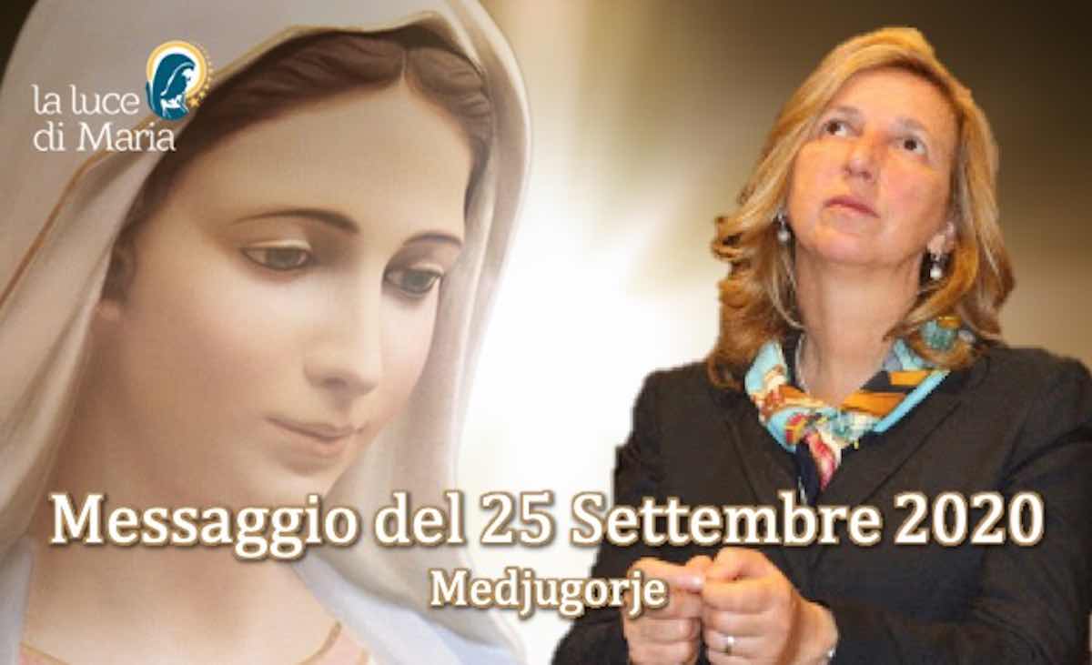 Medjugorje Messaggio 25 Settembre 2020