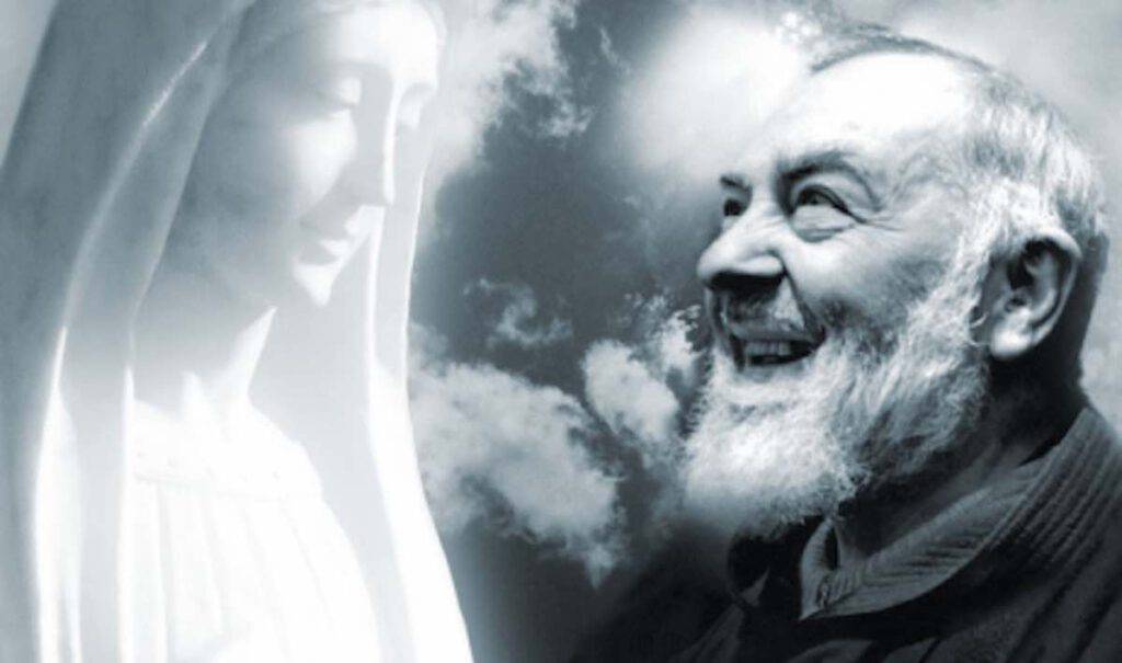 PADRE PIO E MARIA