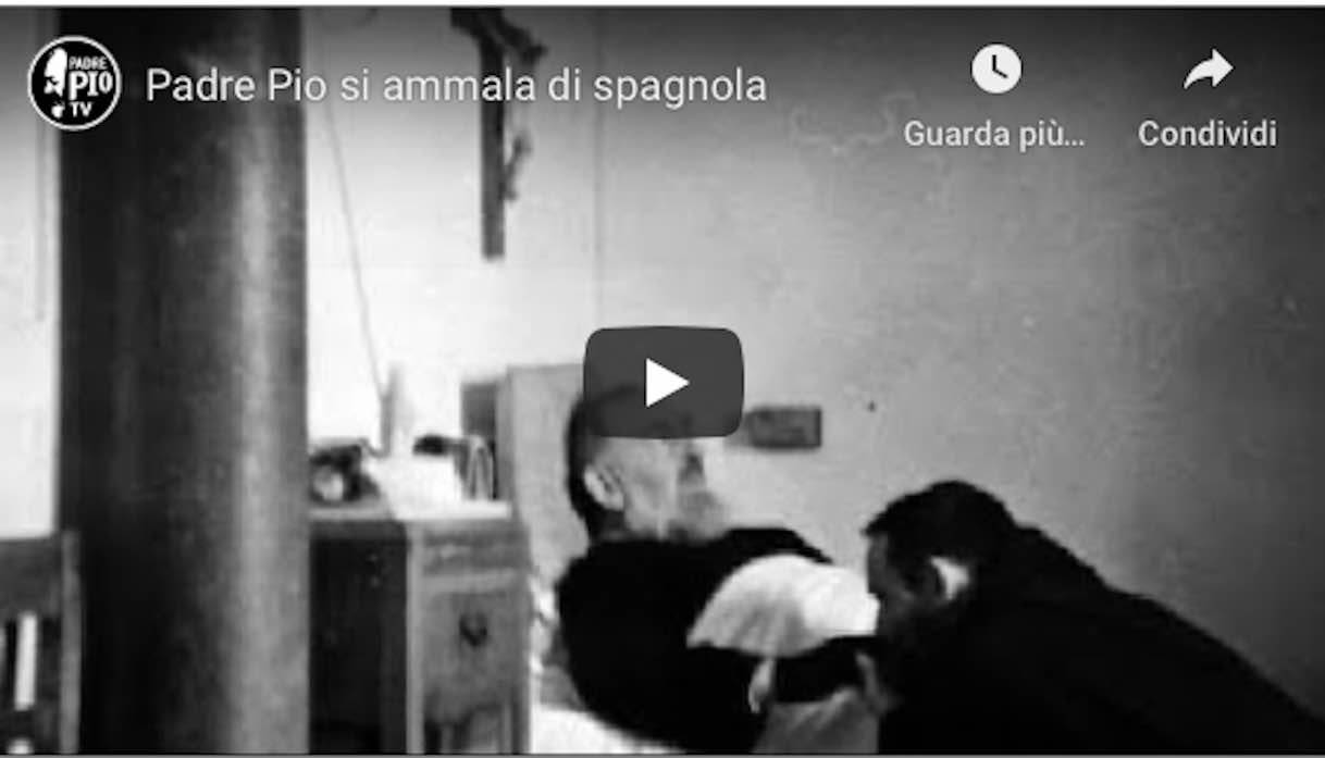 Padre Pio soffrì il contagio durante la pandemia della spagnola