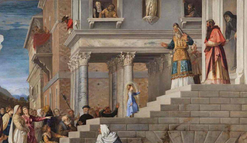 Preghiera per la presentazione di Maria al Tempio