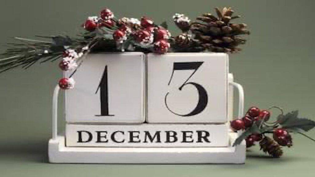 Calendario di Avvento: il proposito di oggi 13 dicembre 2020