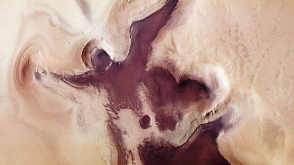 Angelo con cuore appare su Marte