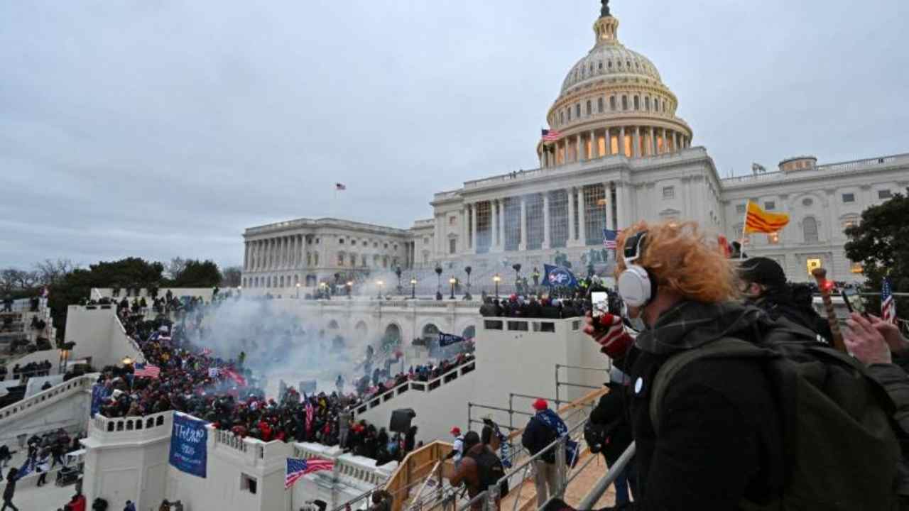 Parlamento americano occupato