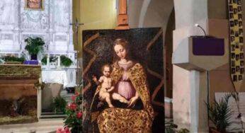 Subito dopo il restauro, l’opera svela un meraviglioso segreto nascosto