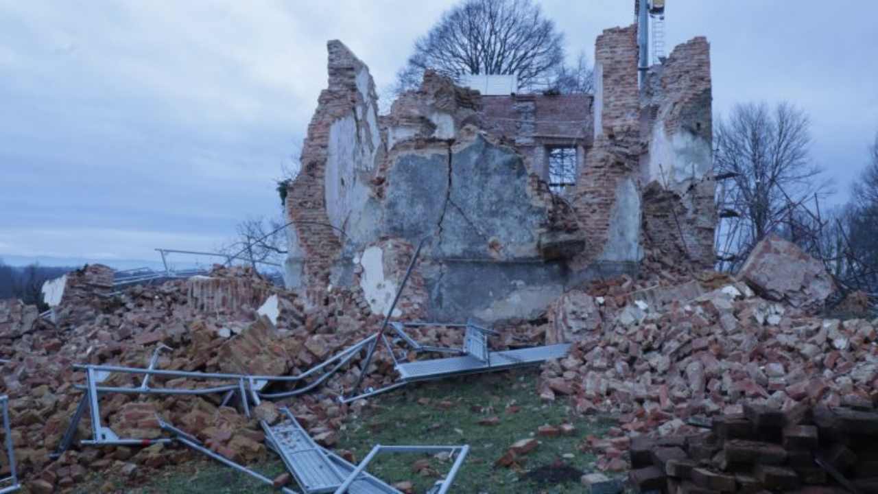 terremoto croazia danni