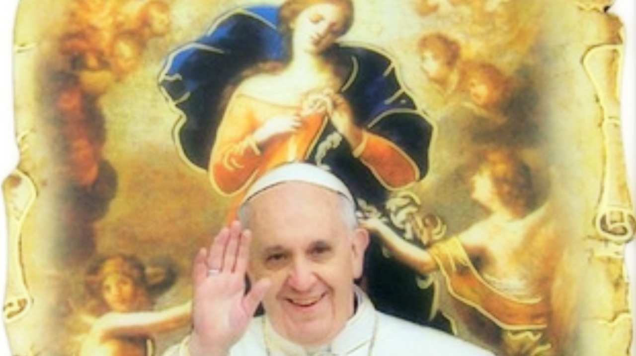  Papa Francesco e Maria che scioglie i nodi
