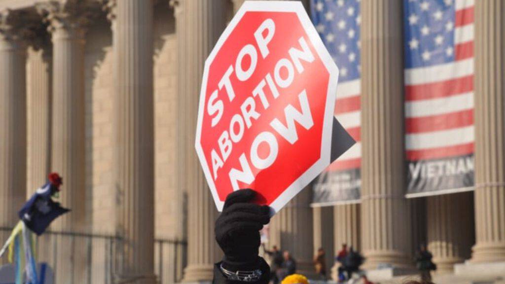 stop abortion no aborto proteste