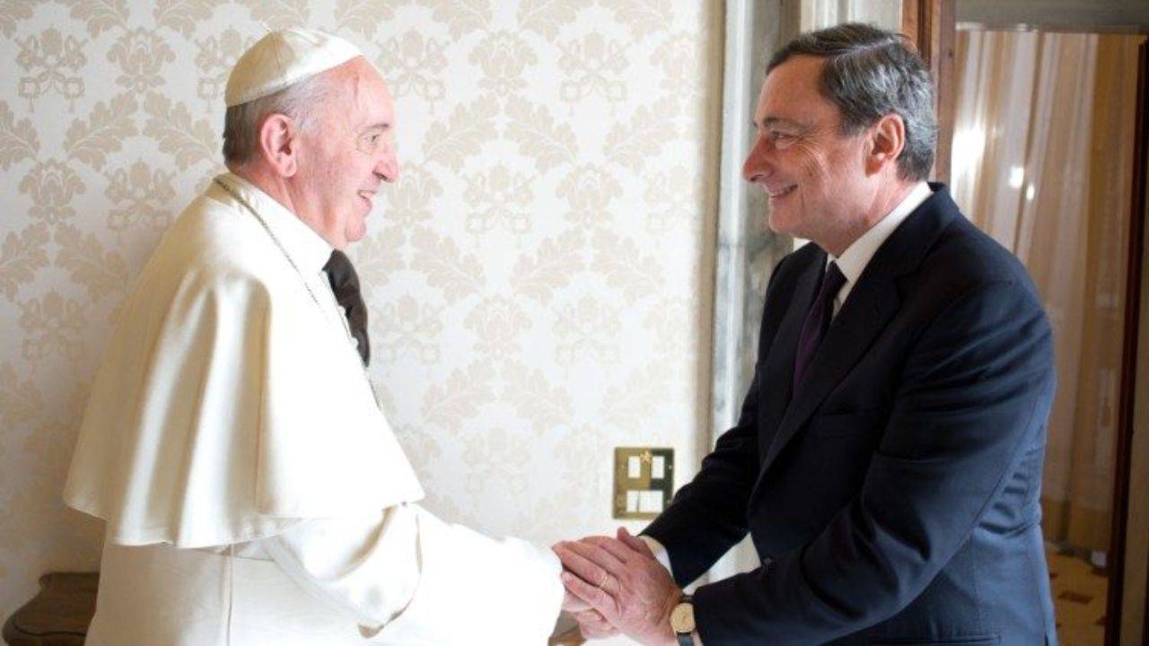 Papa Francesco Mario Draghi