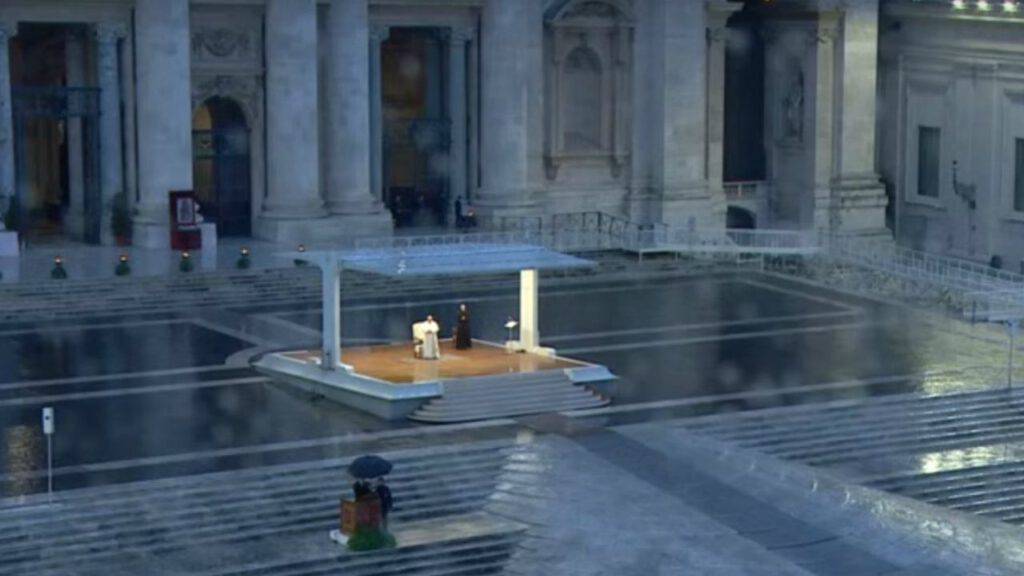 papa francesco 27 marzo piazza san pietro