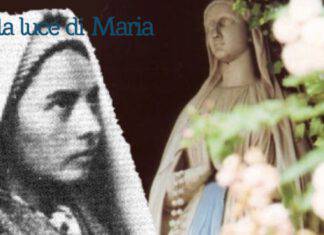Bernadette e la Madonna di Lourdes