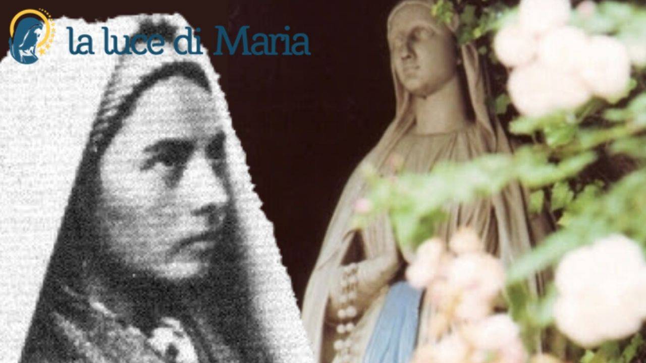 Bernadette e la Madonna di Lourdes