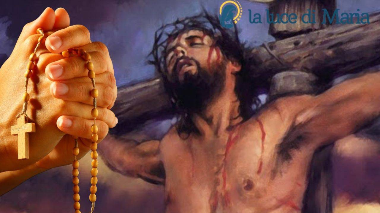 Gesù Crocifisso e Rosario