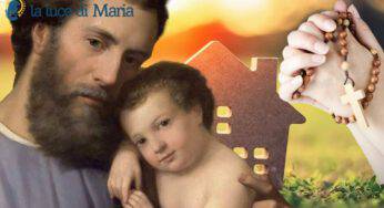 San Giuseppe realizza il loro sogno: quella casa che avevano disegnato