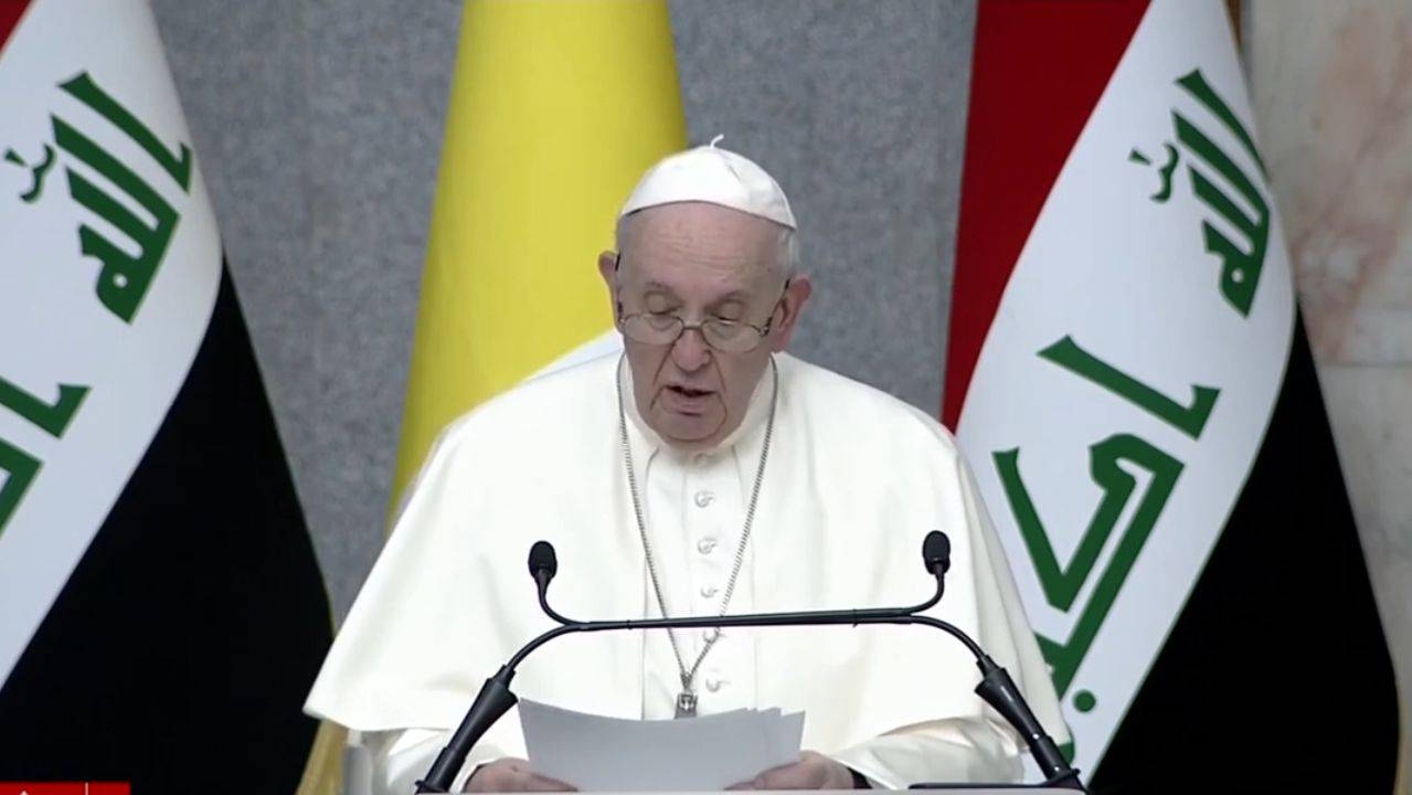 Papa Francesco in visita in Iraq