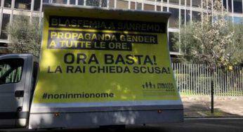 Sanremo blasfemo, Provita: “La Rai chieda scusa agli italiani!”