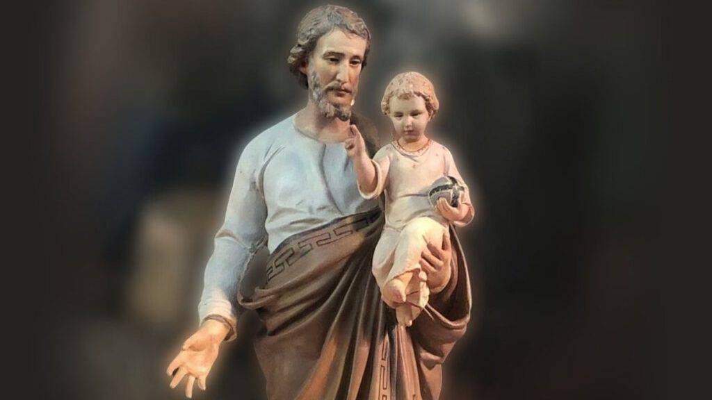 San Giuseppe con Gesù