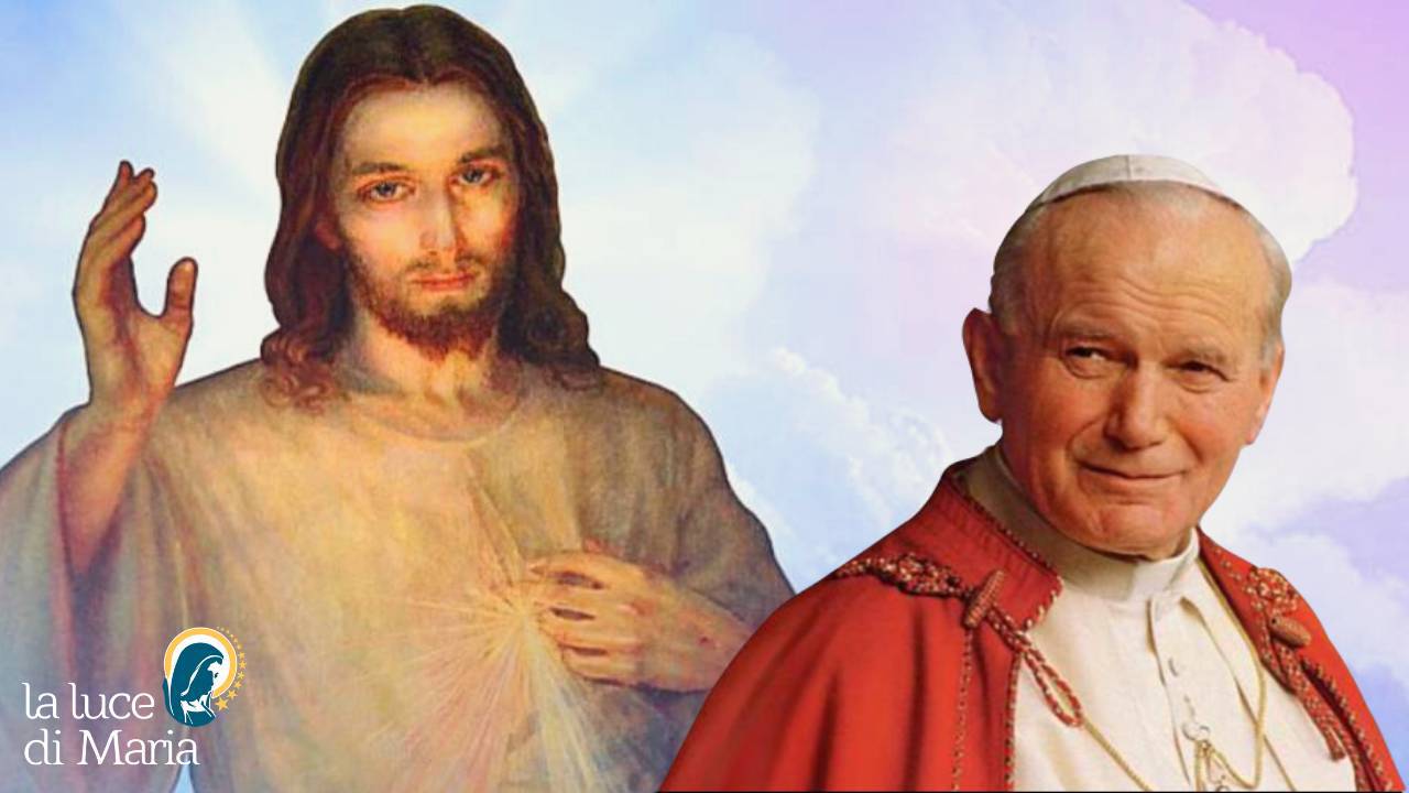 Gesù misericordioso Giovanni Paolo II