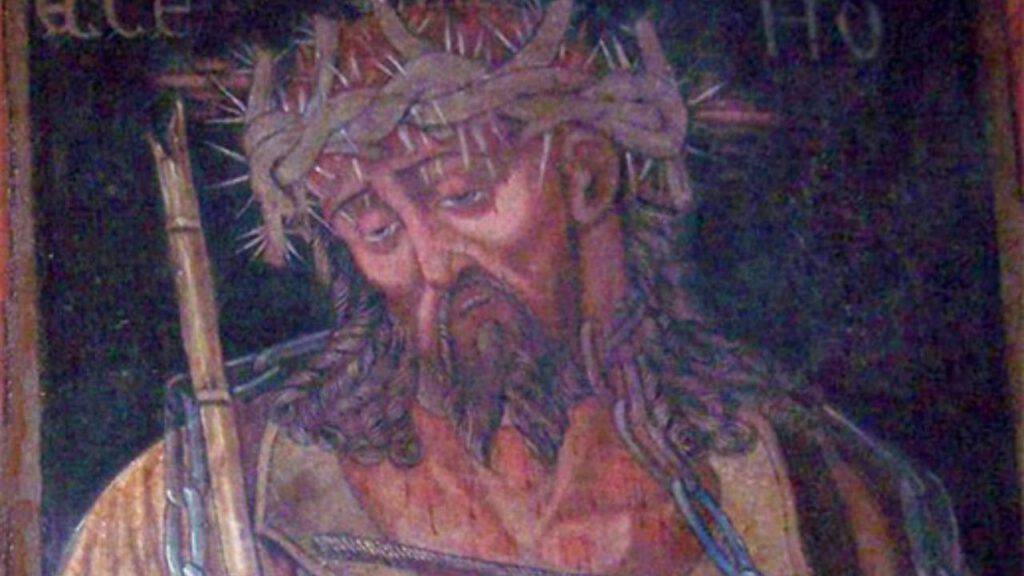 Ecce Homo dipinto di Padre Sebastiano Maio di Gratteri