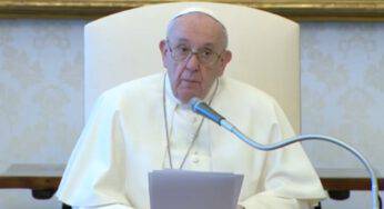 Udienza generale, l’appello del Papa: non calpestiamo la nostra vita interiore