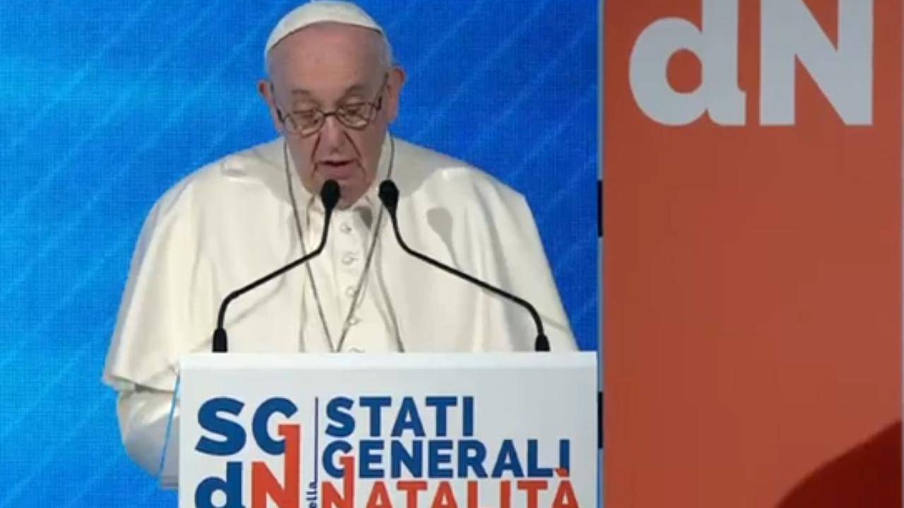 Papa Francesco Stati Generali della Natalità