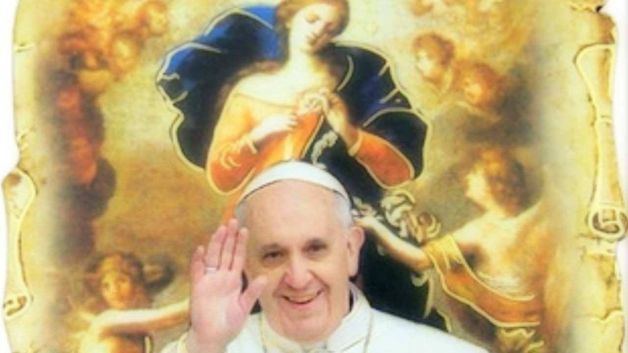 il papa e maria che scioglie i nodi