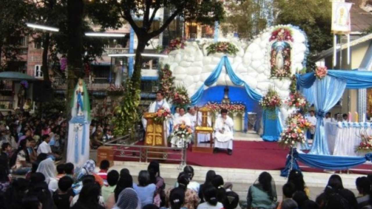 Nostra Signora di Lourdes in Myanmar