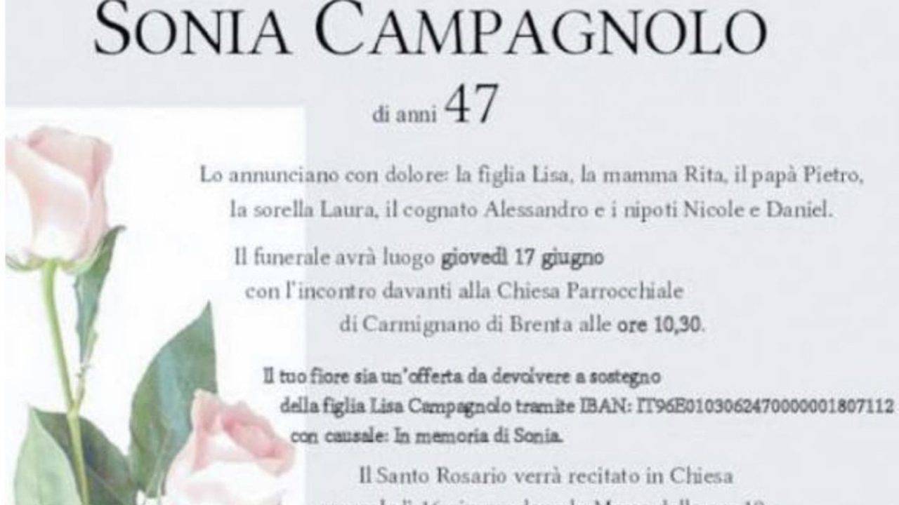 manifesto di sonia