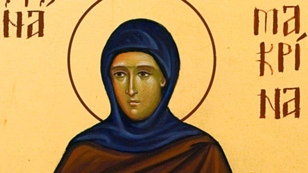 Oggi 19 luglio preghiamo Santa Macrina | donna studiosa delle Scritture - Vimarsana News