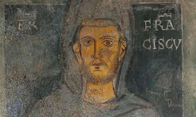 L'antico affresco di San Francesco a Subiaco