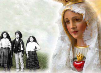 Madonna di Fatima e i Pastorelli