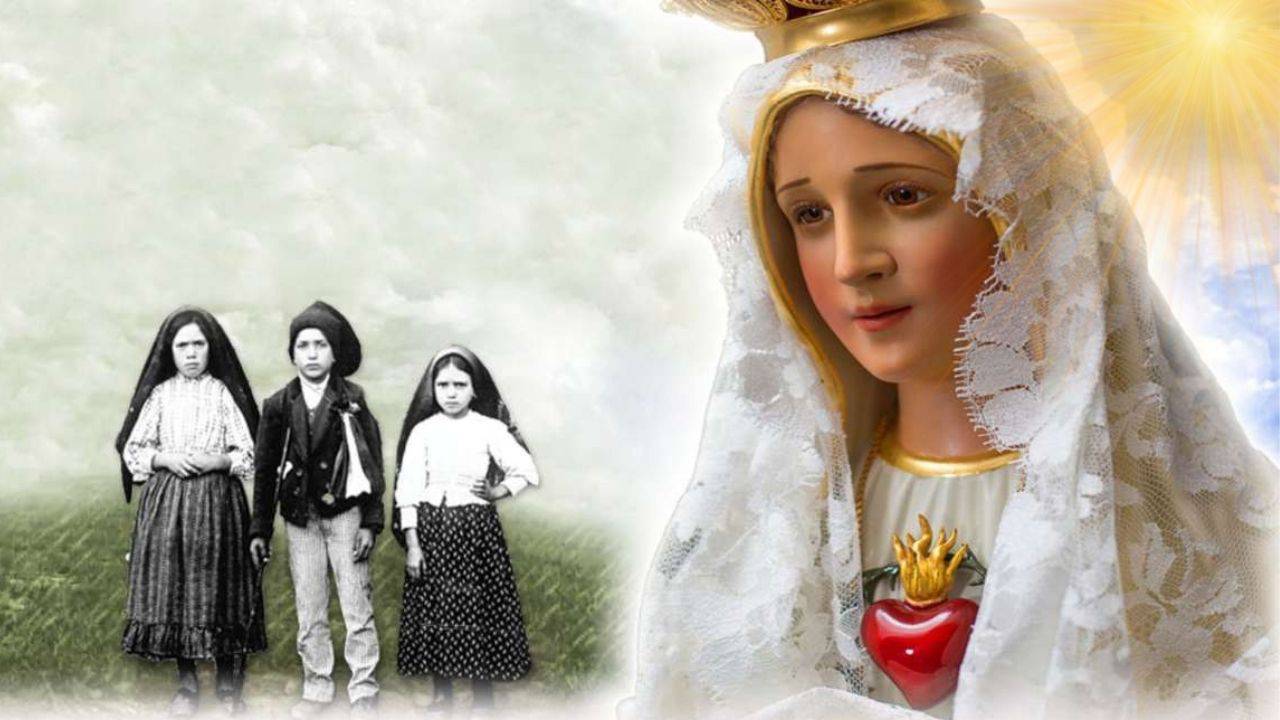 Madonna di Fatima e i Pastorelli