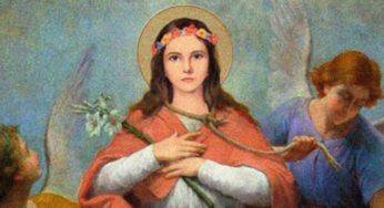Oggi 13 agosto preghiamo Santa Filomena, vergine bambina e martire
