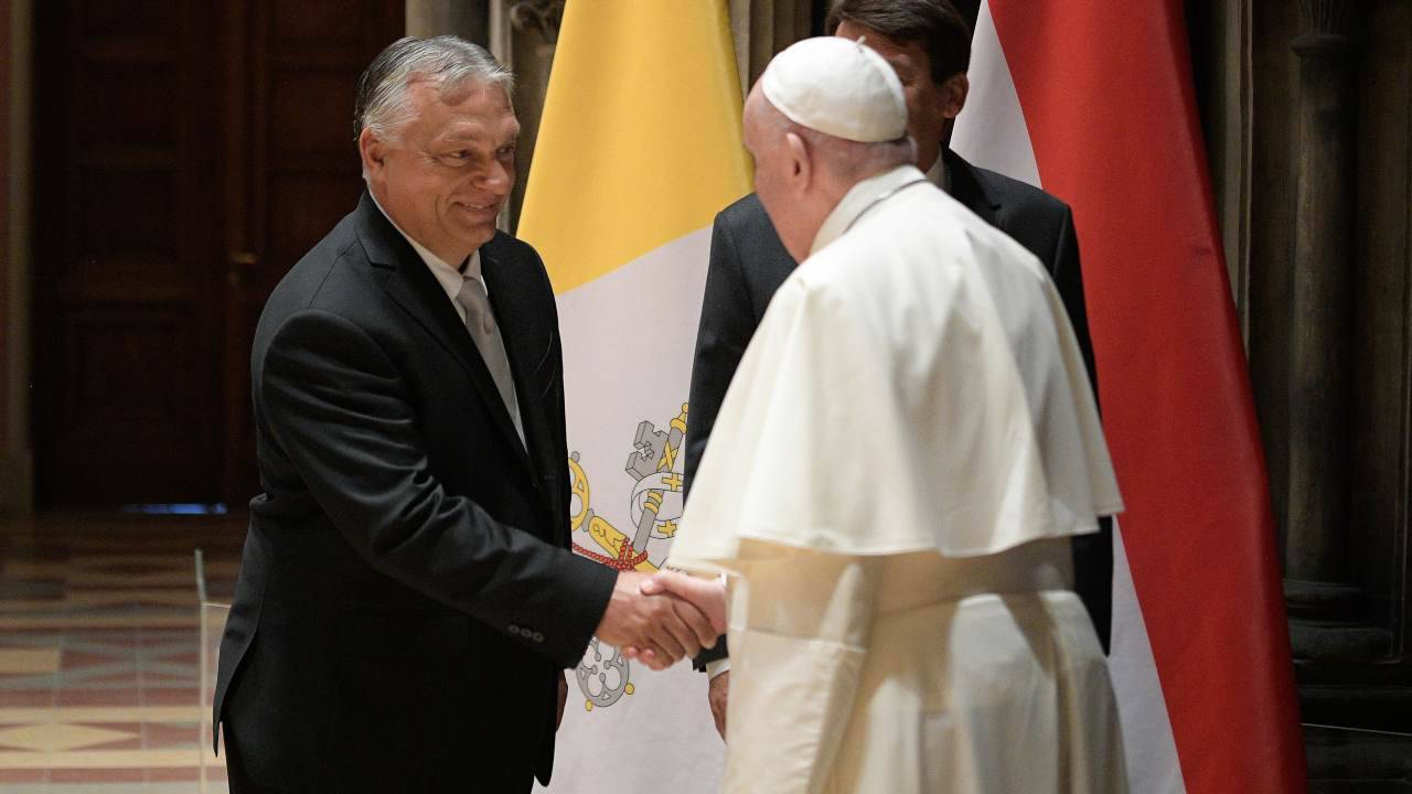 Papa Francesco incontra Viktor Orban