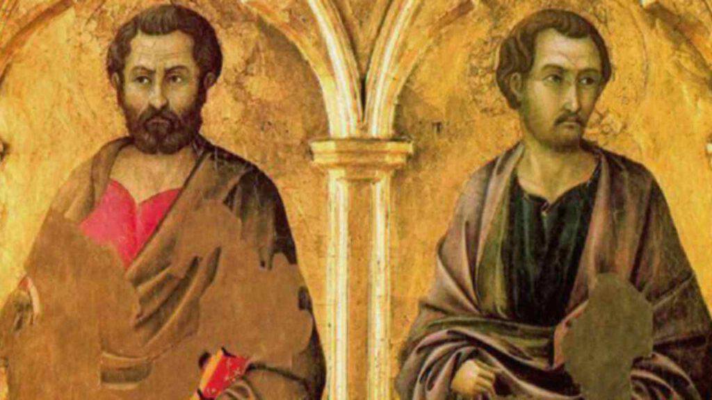 Oggi 28 ottobre preghiamo Santi Simone e Giuda Taddeo, potenti intercessori di Cristo Oggi 28 ottobre preghiamo Santi Simone e Giuda Taddeo, potenti intercessori di Cristo