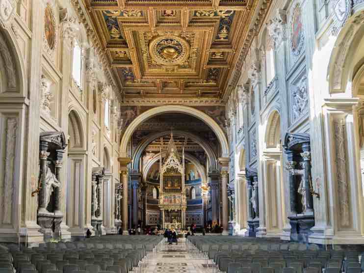 Interno Basilica San Giovanni in Laterano