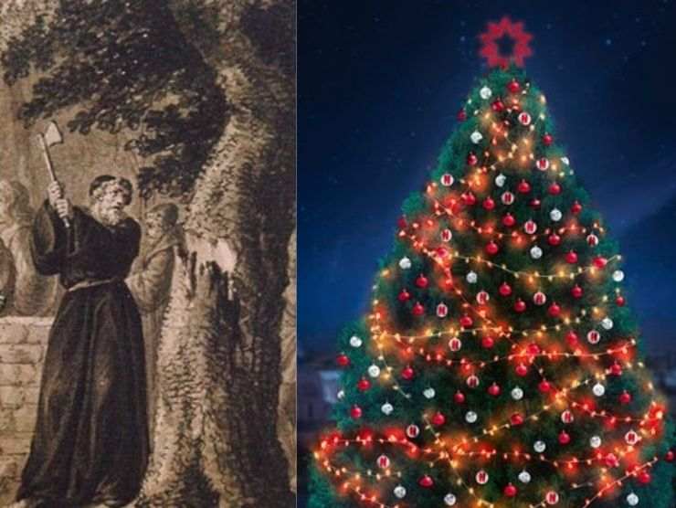 San Bonifacio e l'Albero di Natale