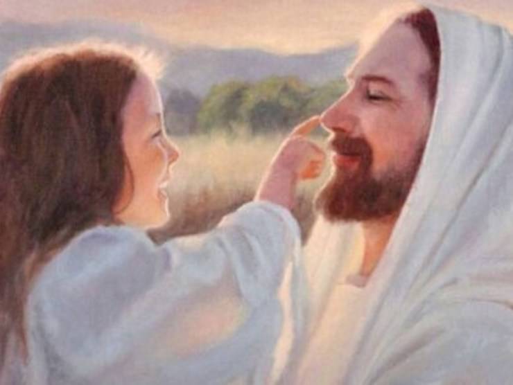 Gesù e bambina