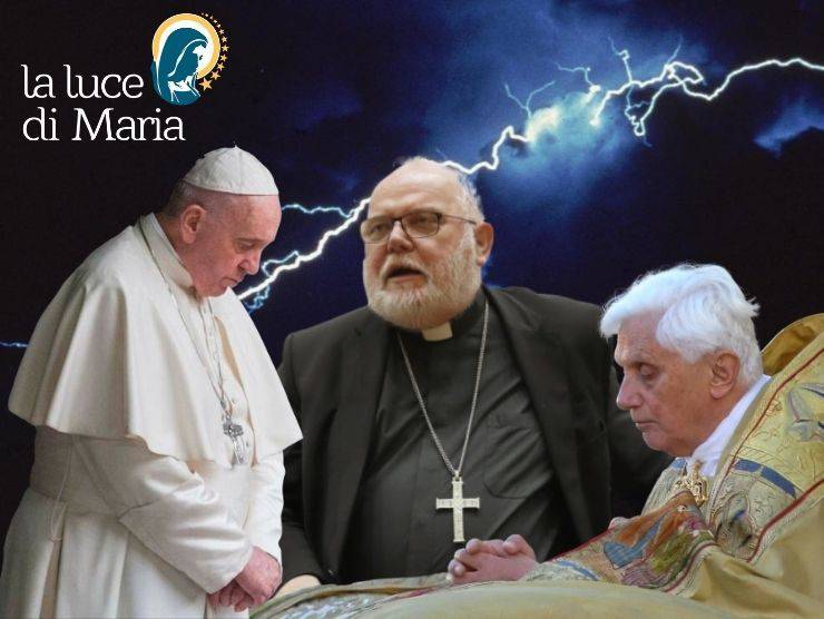 vaticano fulmine papa marx ratzinger