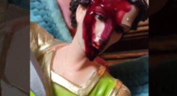 Statua di San Michele lacrima sangue | C’è un legame con quello che sta accadendo?