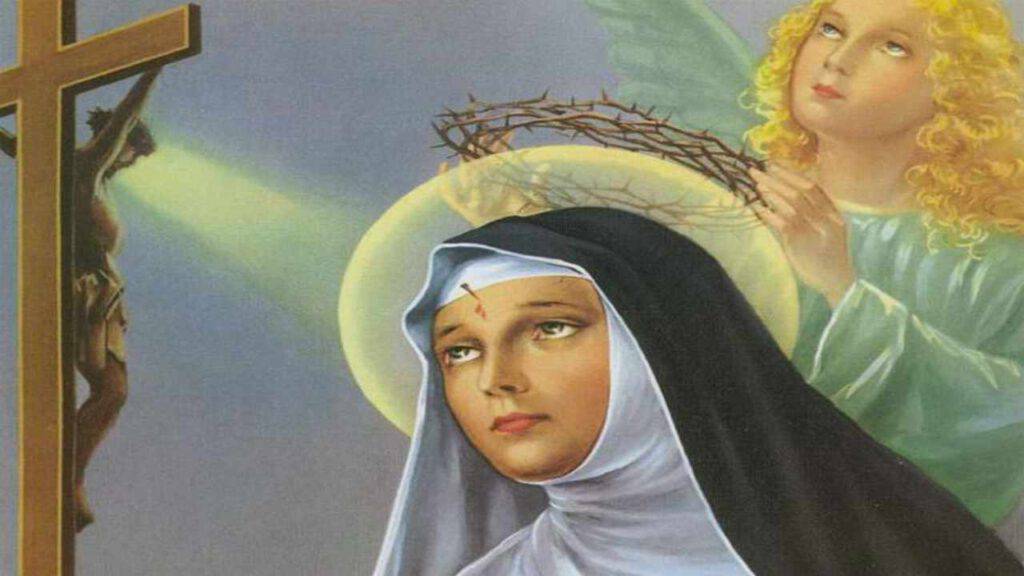 Il famoso dolce con i simboli di Santa Rita per festeggiarla Il famoso dolce con i simboli di Santa Rita per festeggiarla