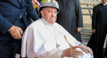 Evento storico: la visita di Francesco a L’Aquila non senza commozione