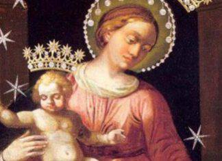 discesa del quadro madonna di pompei