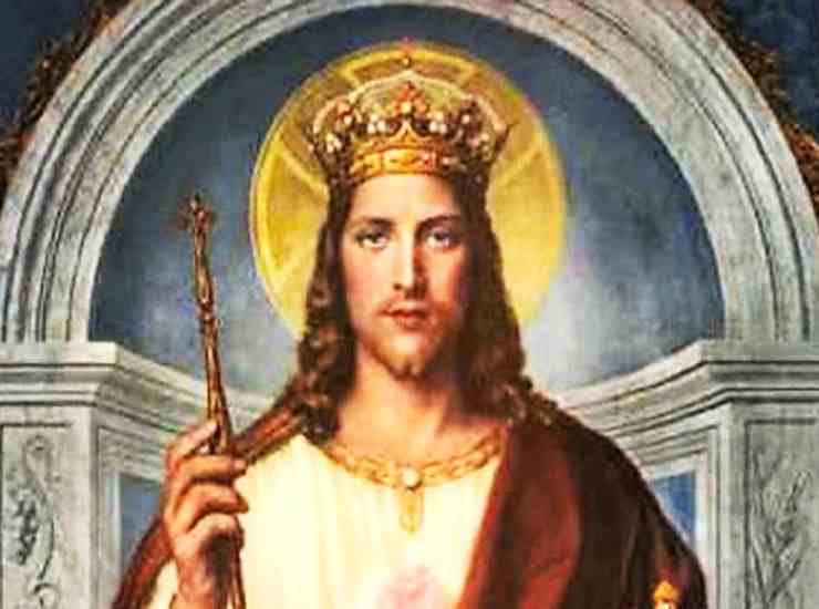 Oggi 20 novembre: Nostro Signore Gesù Cristo Re dell'universo | Solo invocando il suo nome avremo la pace