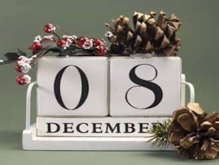 calendario avvento 8 dicembre